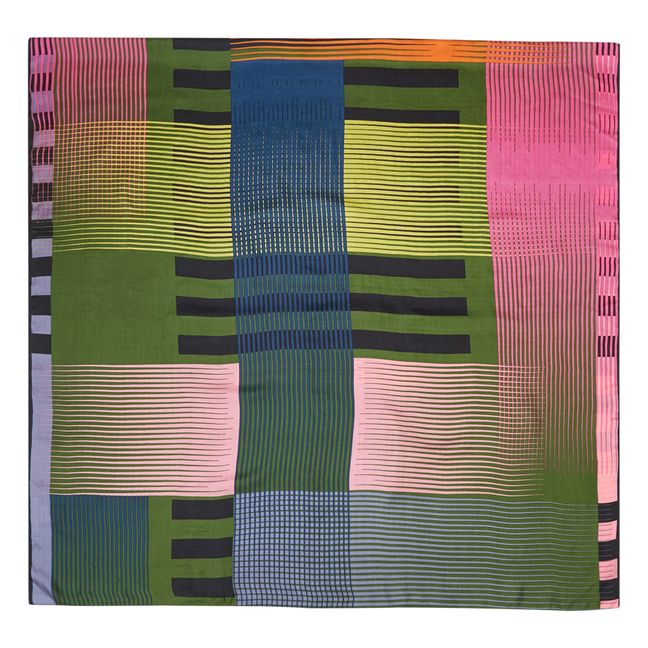 Magnetic Silk Scarf Rosa