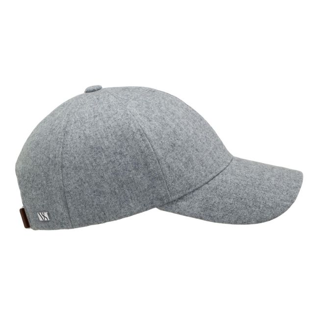 Woollen Cap | Light grey