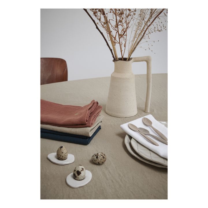 Serviettes de table Marcel - Set de 2 | Beige- Image produit n°2