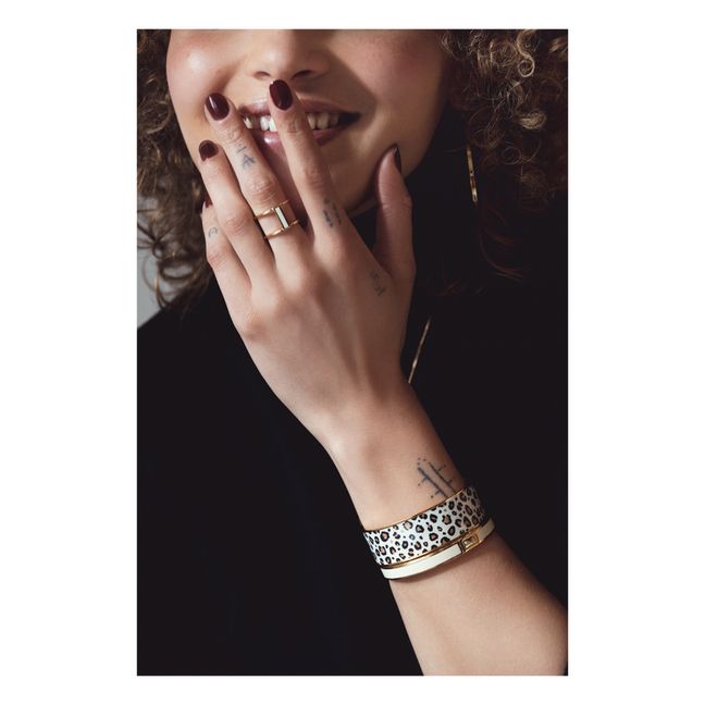 Jonc Ajustable Tina | Blanc