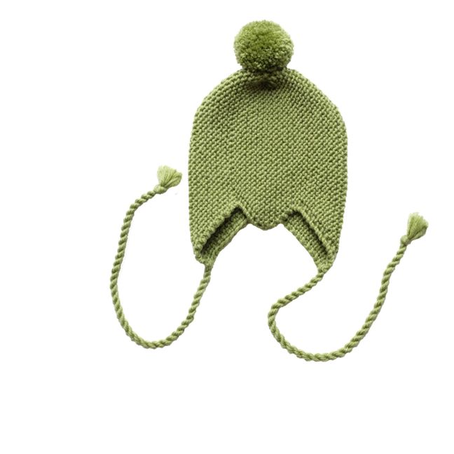 Handmade Merino Beanie | Verde