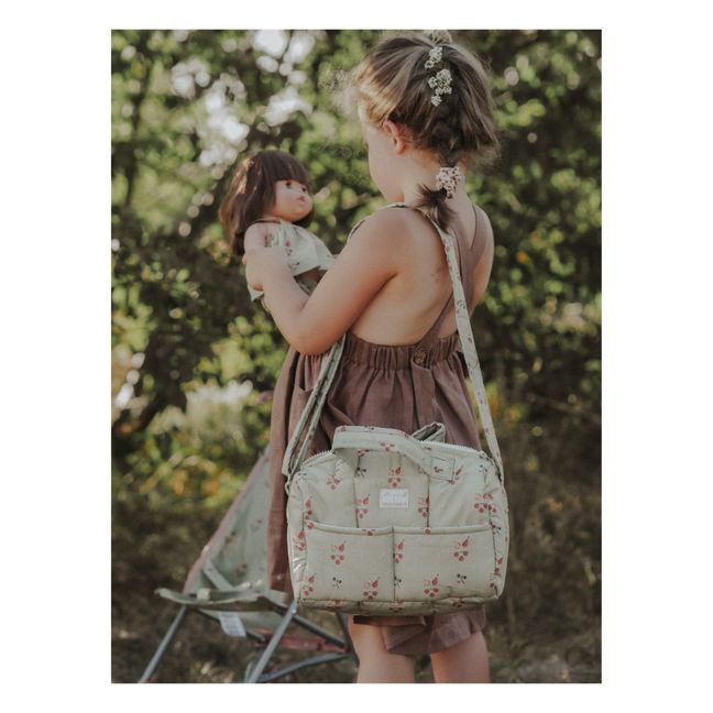 Bolso cambiador para muñeca Frutas de temporada 