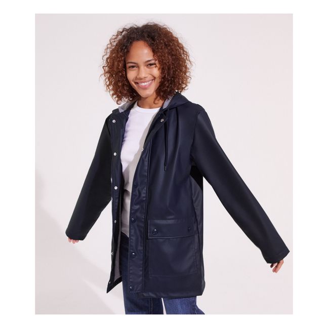 Hooded Raincoat - Women’s Collection  | Blue