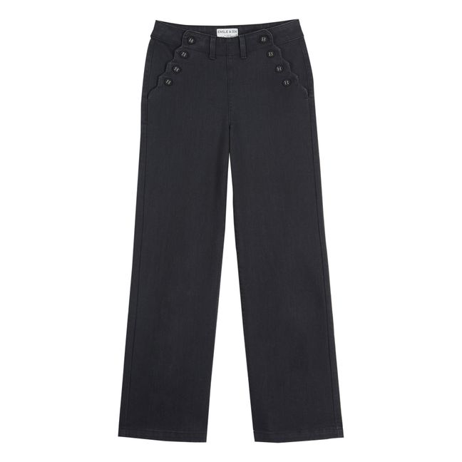 Organic Cotton Sailor Jeans - Women’s Collection -- Denim brut