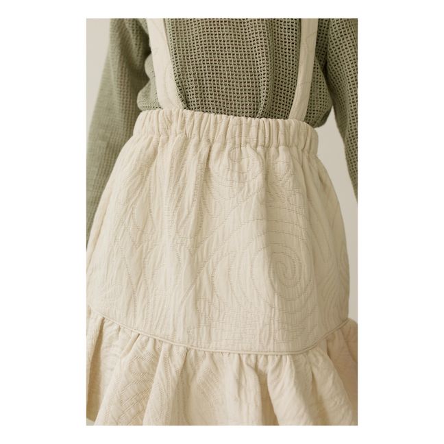 Romeo Organic Cotton Muslin Suspender Skirt | Crudo