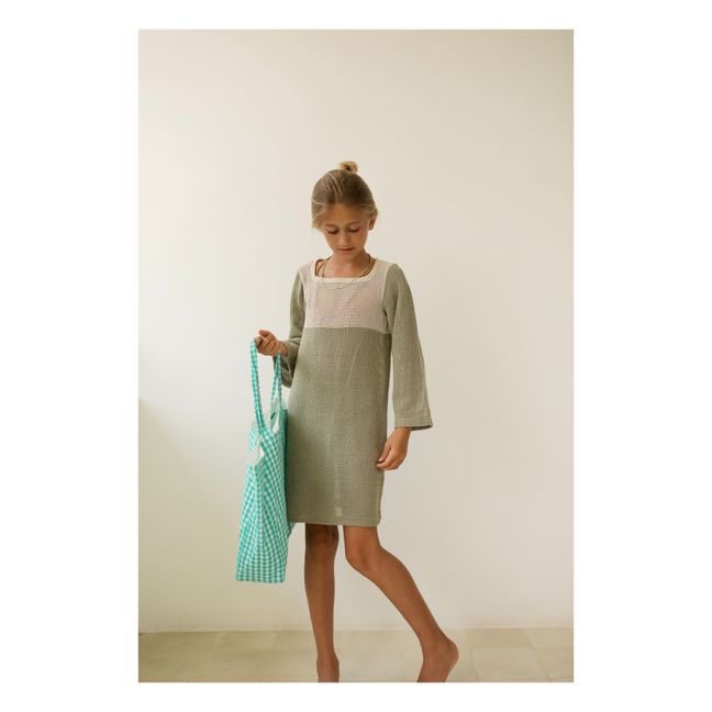 Pippa Crochet Dress | Salvia