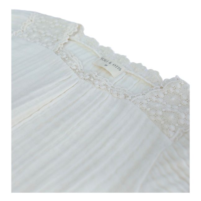 Blouse Gaze de Coton Bio Dana | Ecru
