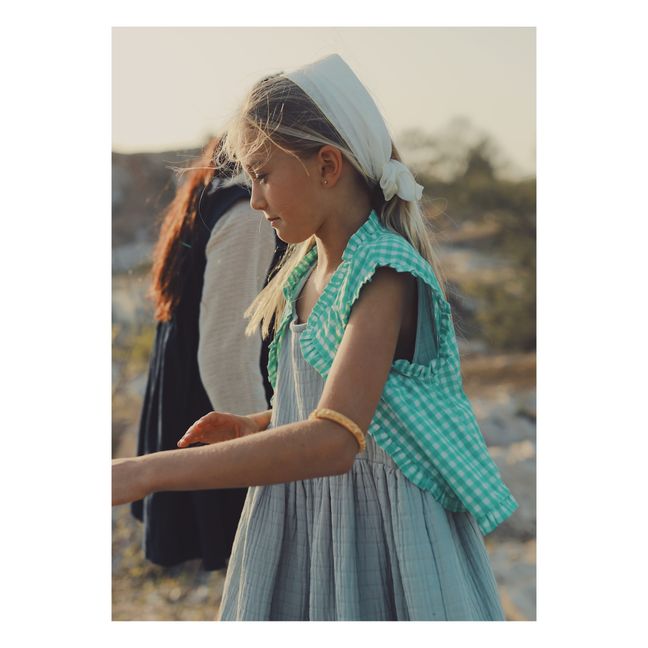 Blusa Carreaux Ferran | Azul