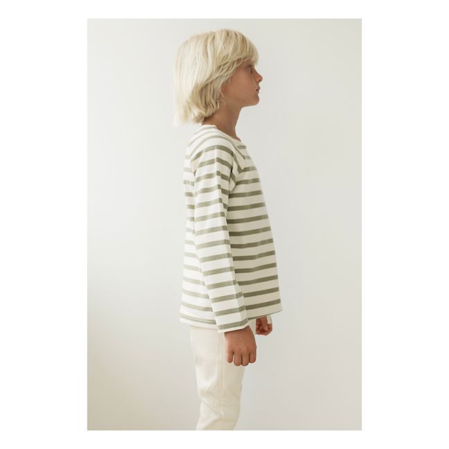 Camiseta de algodón ecológico Munira | Salvia