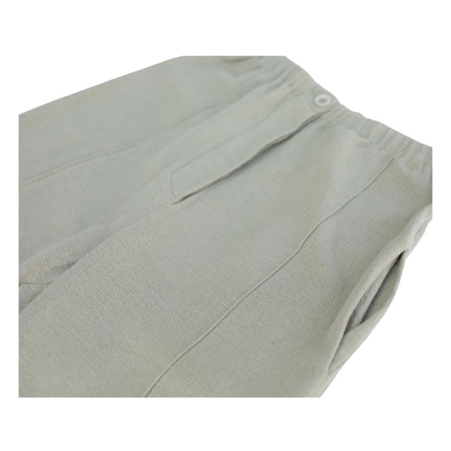 Pantalones Hassan de lino | Salvia