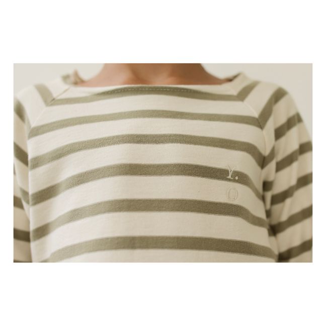 Camiseta de algodón ecológico Munira | Salvia