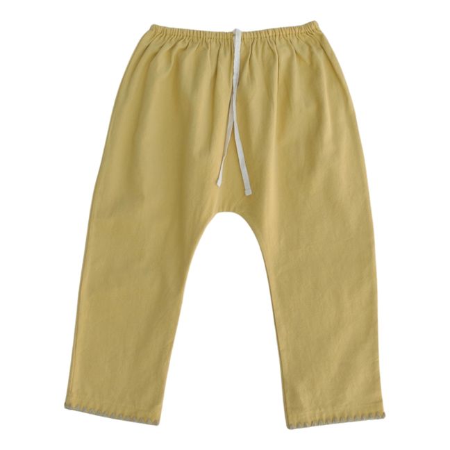 Pantalon Coton Bio Valan | Ocre Rouge