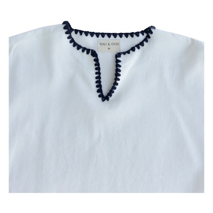 Delano Organic Cotton Kurta Shirt | Ecru- Product image n°4