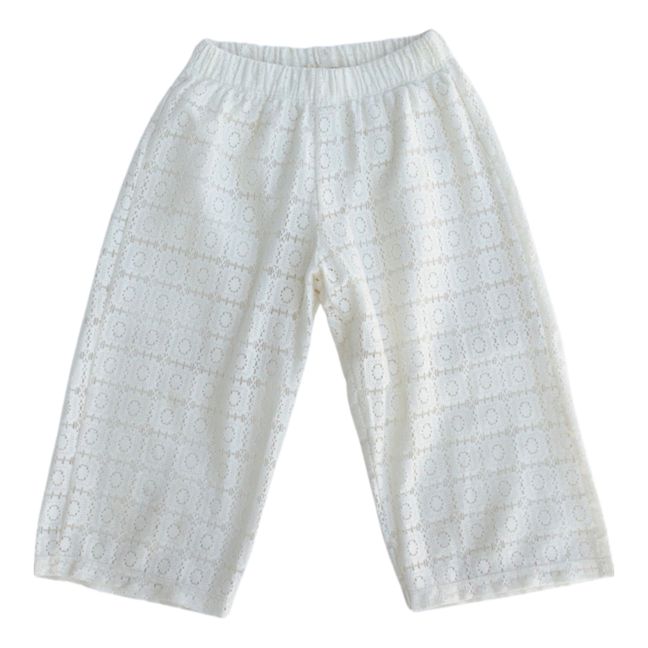 Pantalones de ganchillo Tallan | Crudo