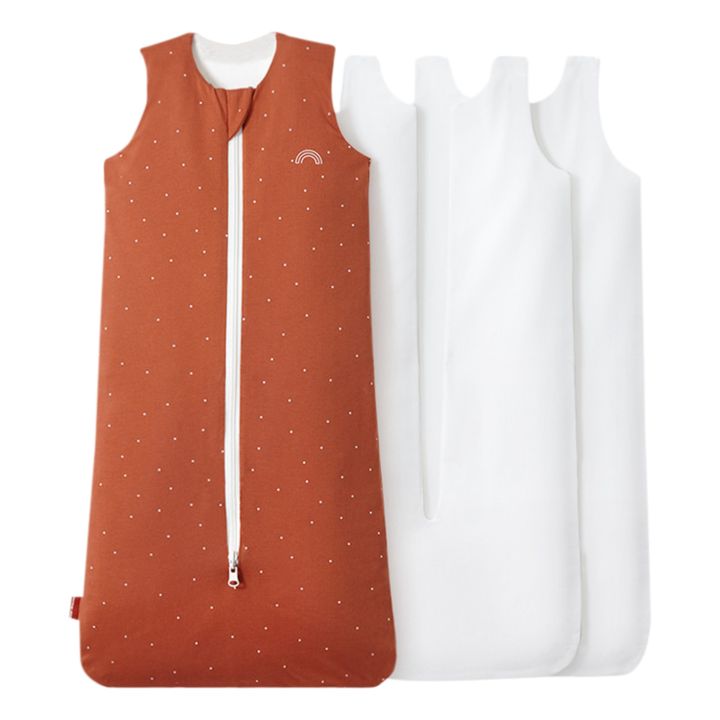 Reversibler Multisaison-Schlafsack | Terracotta- Produktbild Nr. 2