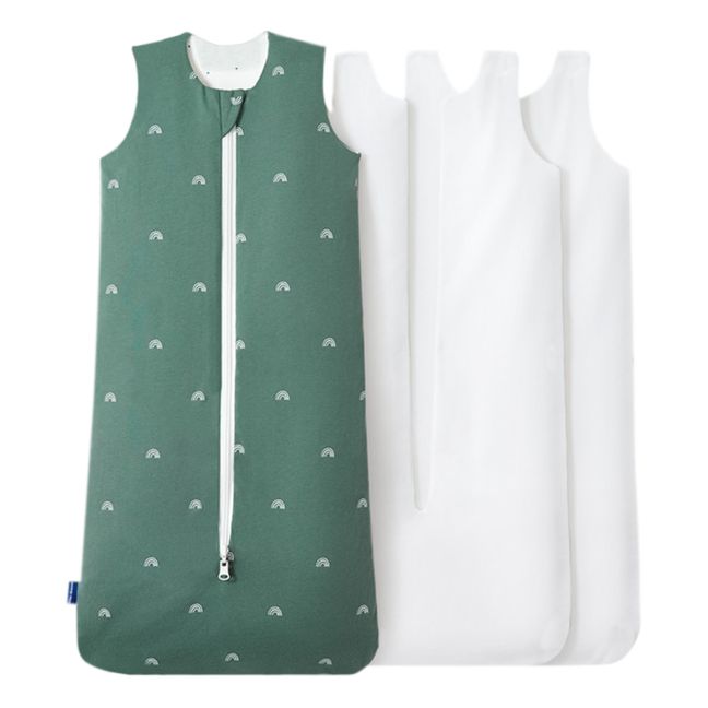 Saquito reversible para varias estaciones | Verde