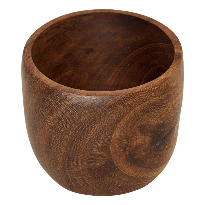 Wooden Egg Cup | Teak- Product image n°0
