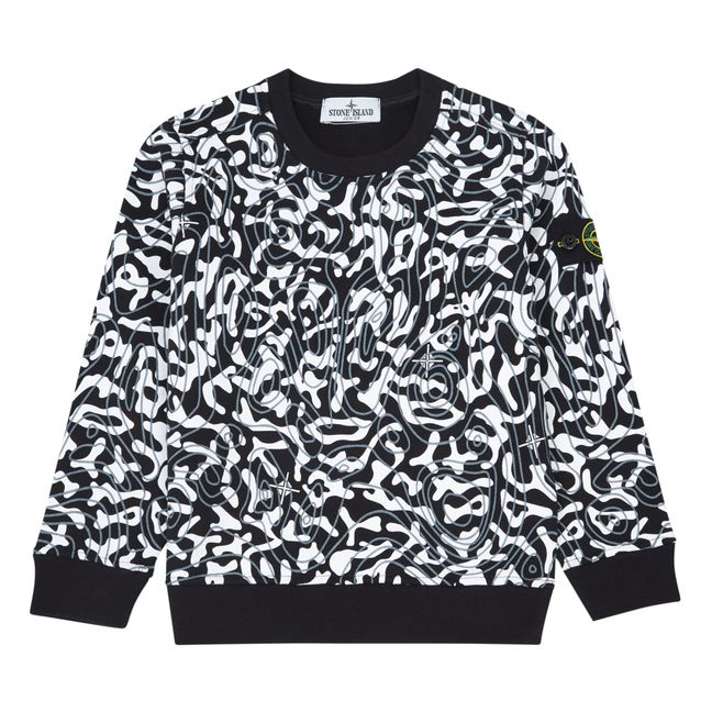 Sweatshirt bedruckt | Schwarz