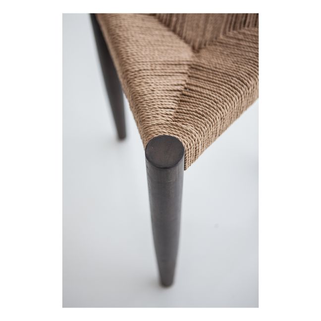 Tabouret Dewi | Bois foncé