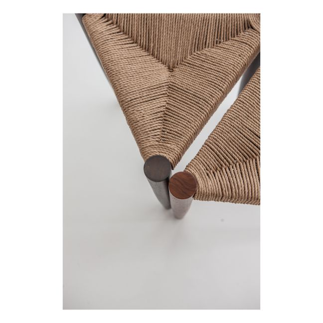 Hocker Dewi | Bois foncé