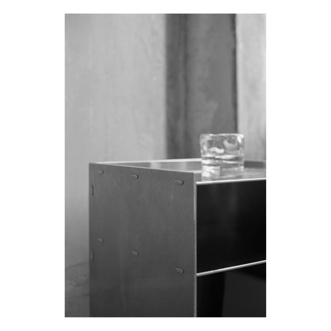 Beistelltisch Rivet box aus Aluminium