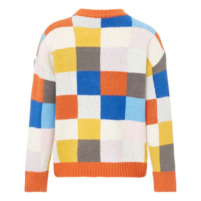 Checked Jumper - Women’s Collection - Naranja