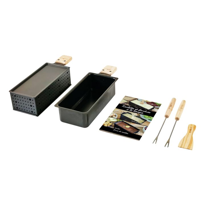 Fondue and Raclette Kit | Negro- Imagen del producto n°0