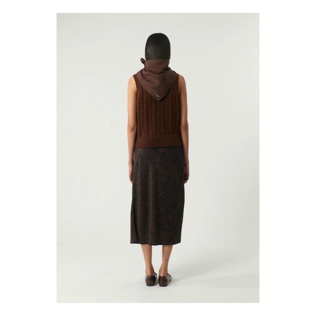Falda Fever estampada | Negro