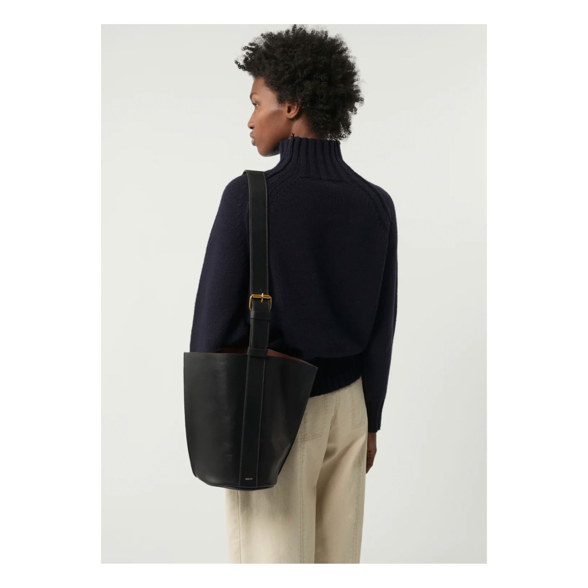 Soeur - Saul Mini Leather Bag - Black | Smallable