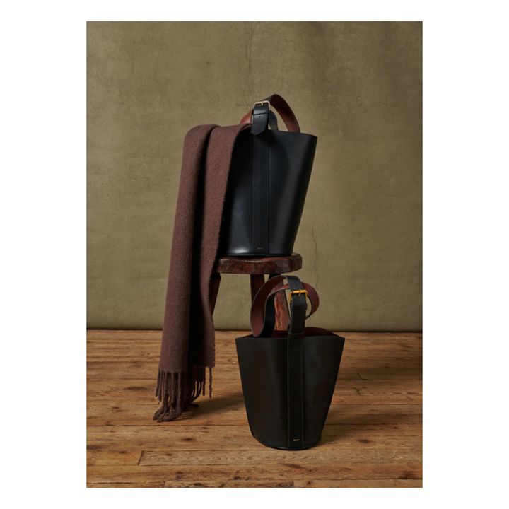 Saul Mini Leather Bag Nero- Immagine del prodotto n°4