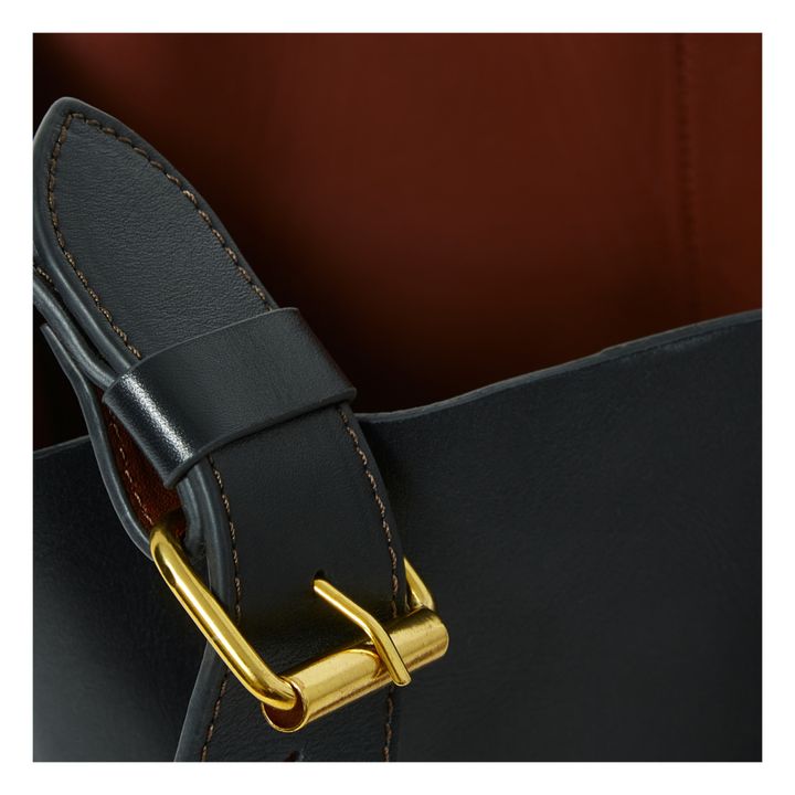 Saul Mini Leather Bag Nero- Immagine del prodotto n°5