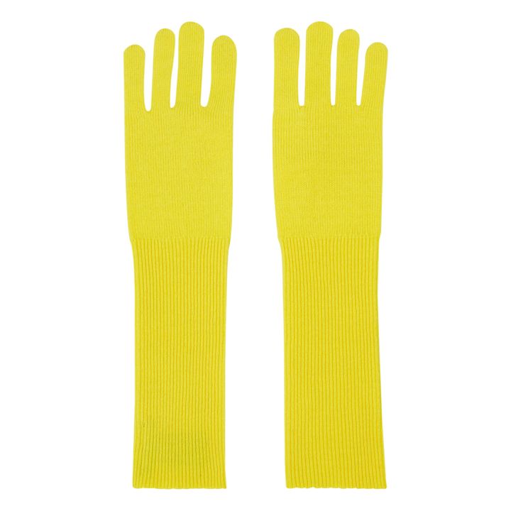 Sol Woollen Gloves Giallo- Immagine del prodotto n°0