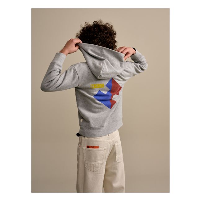 Bincho Organic Cotton Hoodie | Grau