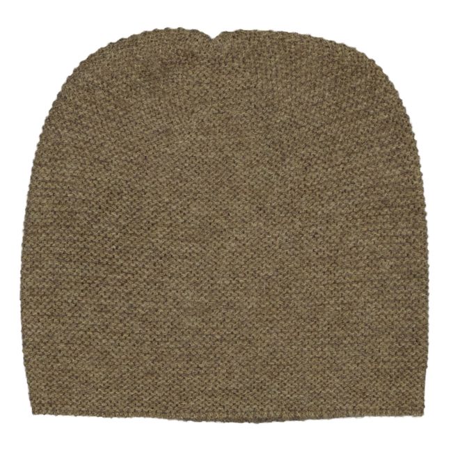 Bonnet Cachemire Marie | Vert kaki