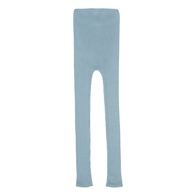 Leggings aus Seide Bieber | Hellblau