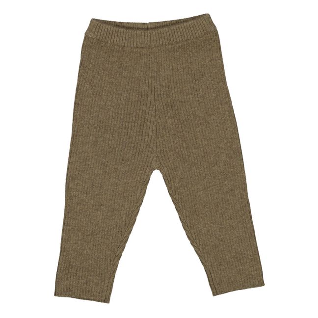 Legging Cachemire Ulysse  | Vert kaki