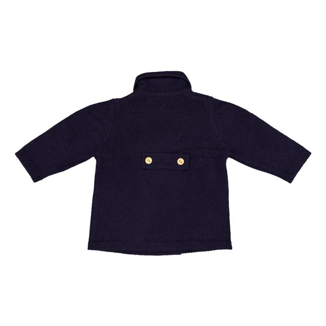 Violette Cashmere Coat | Azul Marino