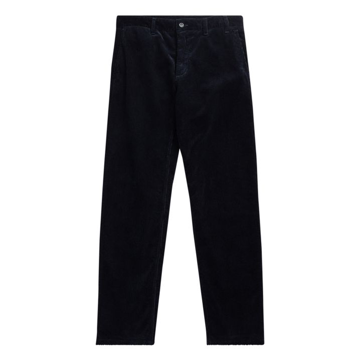 Aros Corduroy Cotton Chino Pants | Azul Marino- Imagen del producto n°1