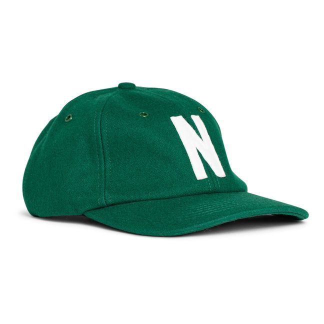 Wool Sports Cap | Verde