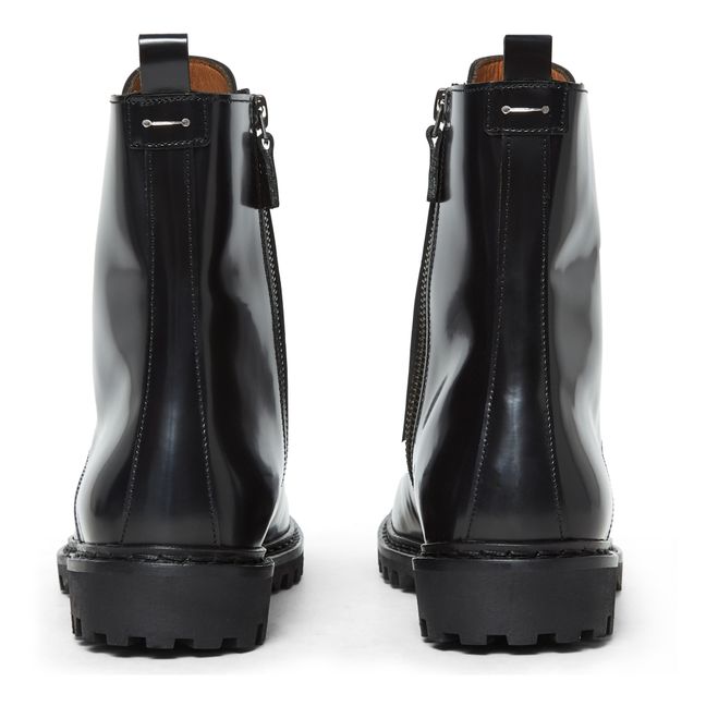 7497 Shiny Boots Negro