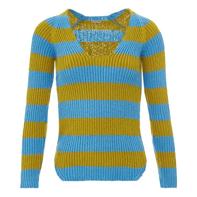 Pull Faro Rayures | Jaune