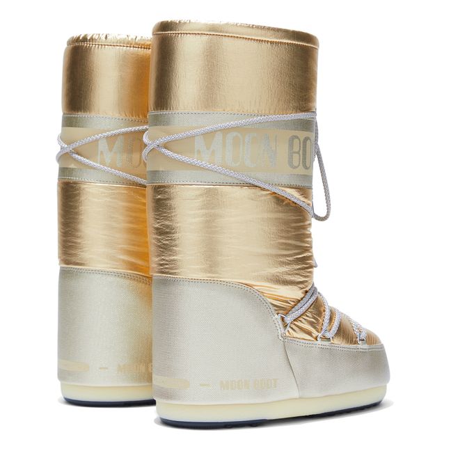 Icon Met Moon Boots | Gold