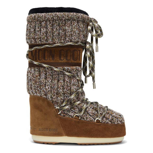 Icon Wool Moon Boots | Camel