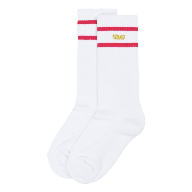 Socken Logo | Weiß