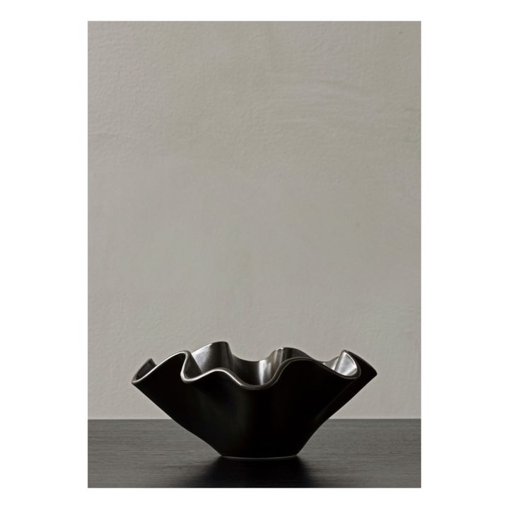 Fragilis Sculptural Bowl | Black- Product image n°4