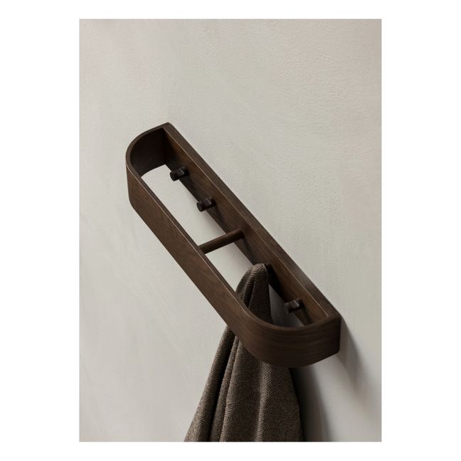 Epoch Wooden Coat Rack | Roble oscuro