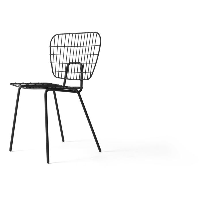 String Outdoor Chair | Black- Product image n°2
