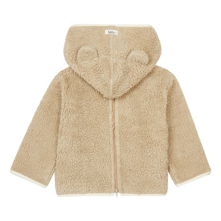 Faux fur sale hooded jumper