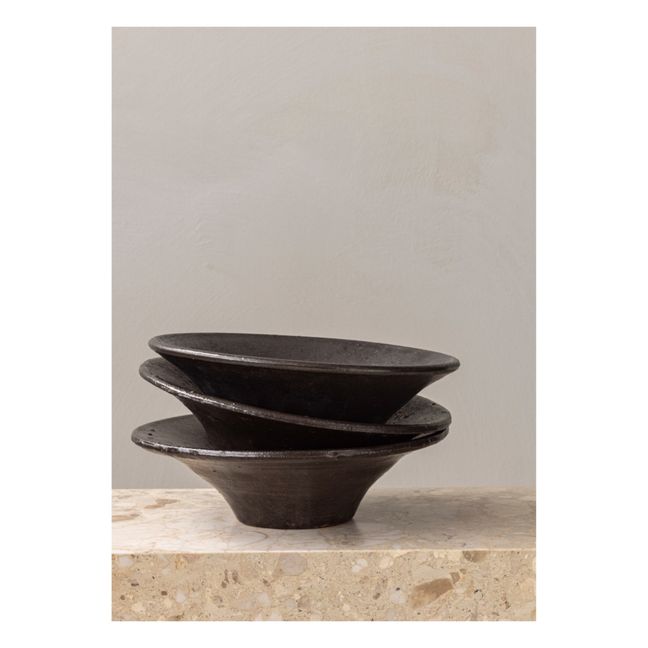 Triptych Bowl | Brown
