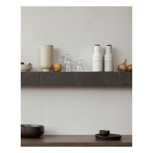 Etagère Plinth en marbre de breccia | Marron